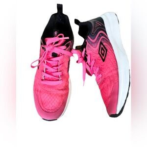 Umbro Women's Pink Athletic Shoes size 8